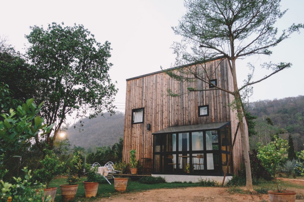 Casa de madera prefabricada